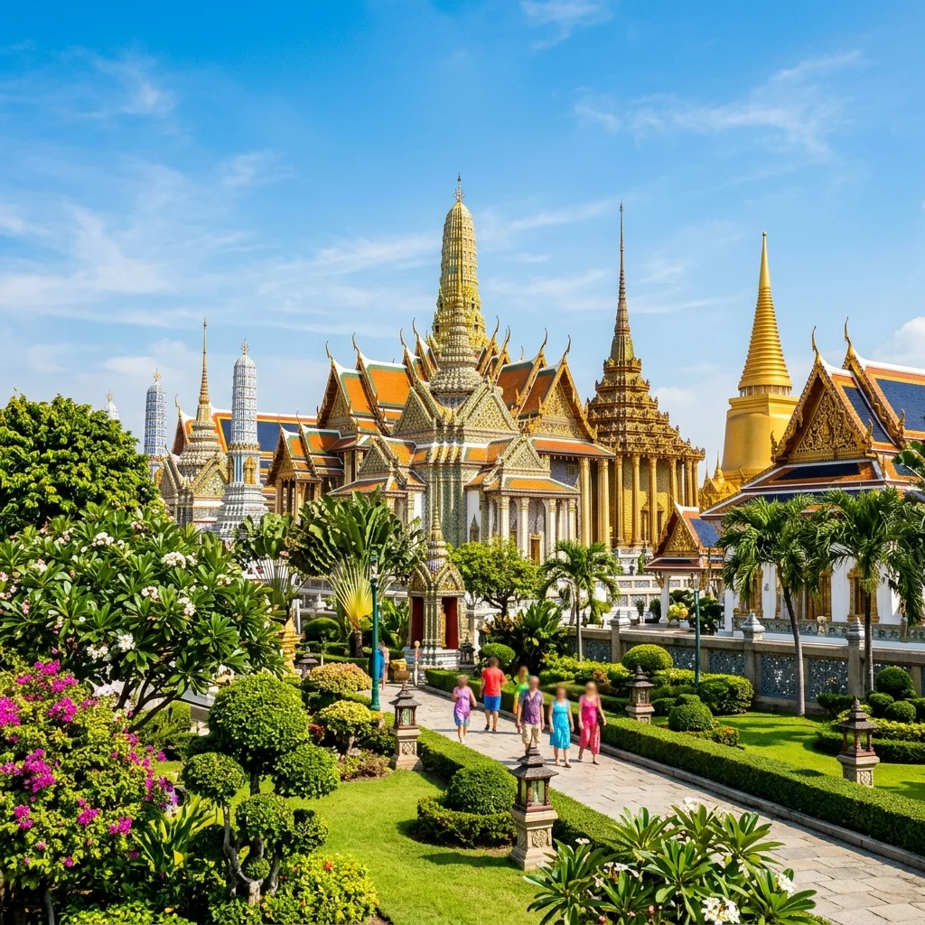 Grand Palace & Temple of Emerald Buddha Tour